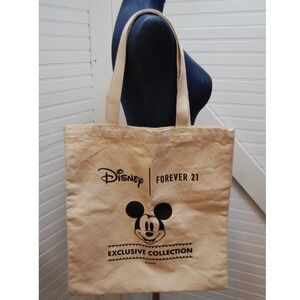 Disney Mickey Mouse Forever 21 Tote Bag Exclusive Collection Limited NWT